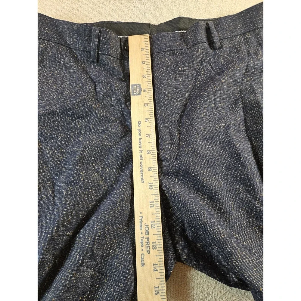 Vitali Men's Denim Blue Suit 44R 38W 2 Piece Blazer Pants Viscose Blend